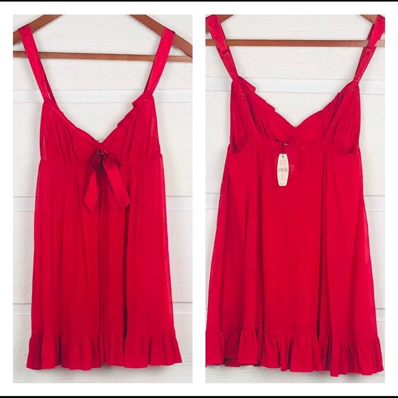 Victoria's Secret Other - VICTORIA’S SECRET Sexy Red Nightie